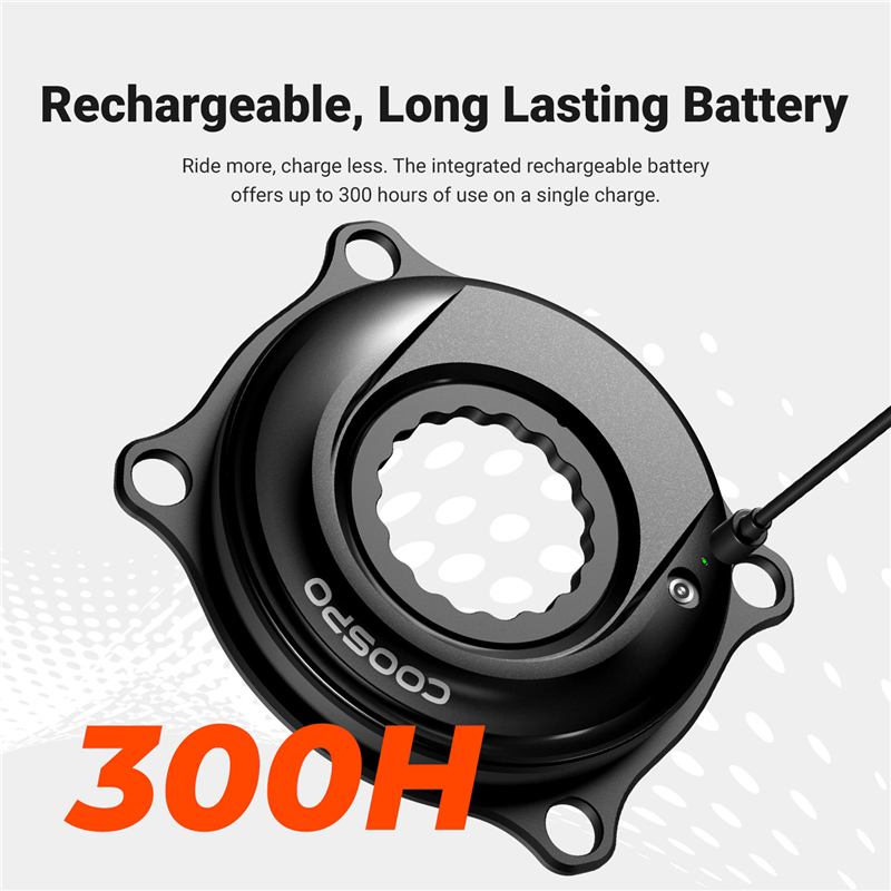 Spider Power Meter 110 Bcd - COOSPO S10 300시간 배터리 수명 스파이더
