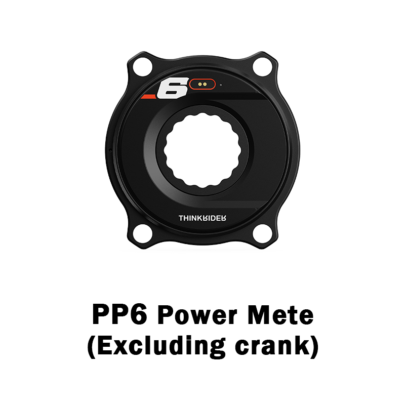 Left Crank Arm Power Meter - THINKRIDER PP6 알루미늄 합금 크랭크 세트,