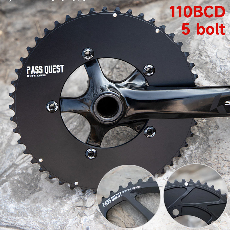 Spider Power Meter 110 Bcd - 퀘스트 체인링 110 BCD 5암 크랭크