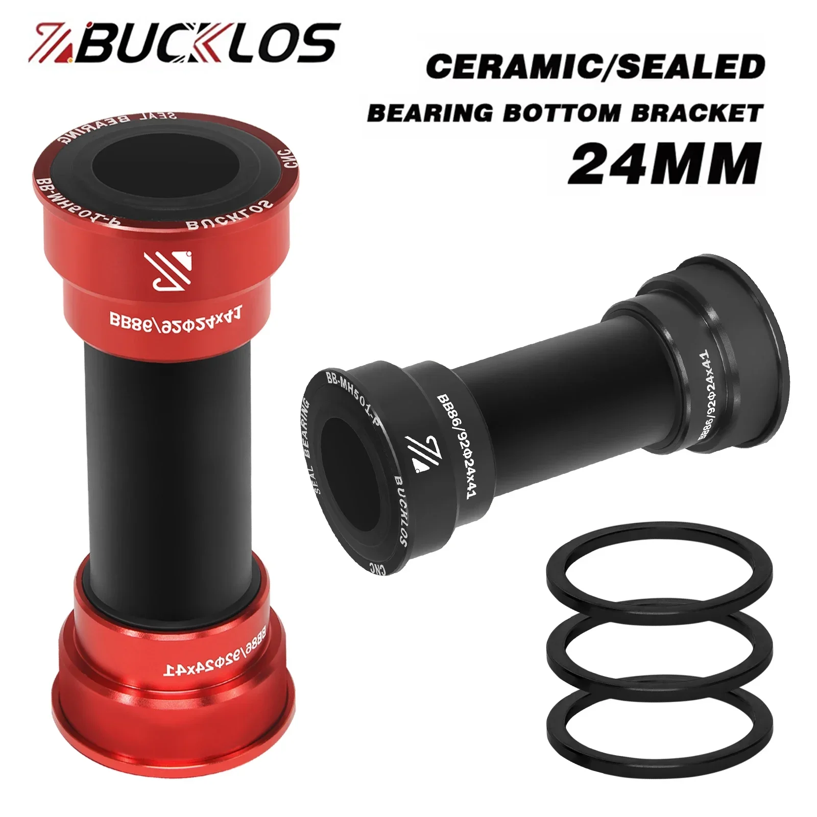 Ceramic Bearing Bottom Bracket Bb86 - BUCKLOS BB86 92 하단 브래킷 Mtb