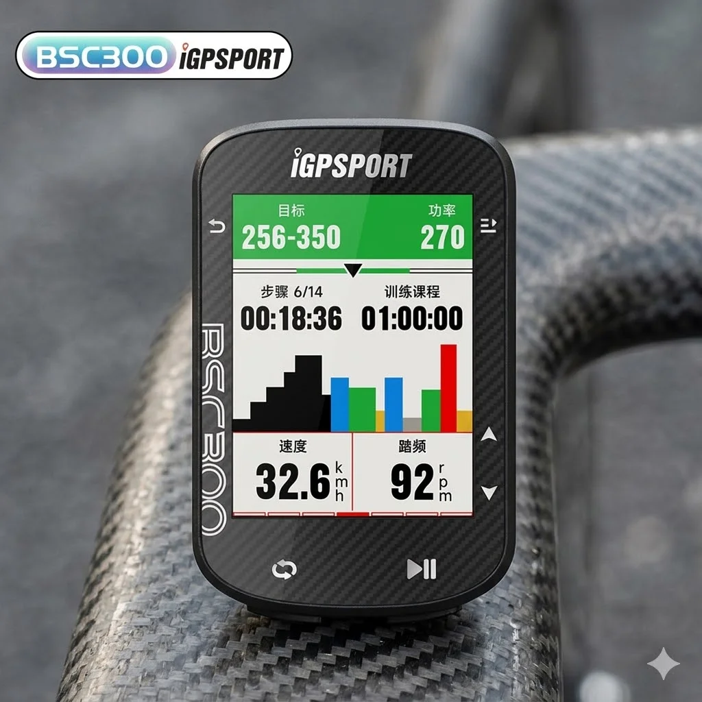 Bike Computer Gps Navigation Map - IGPSPORT BSC300T 자전거 GPS 컴퓨터 사이클링