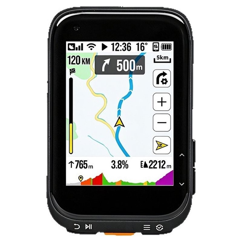Bike Computer Gps Navigation Map - A74K - 컬러 화면, 터치스크린, 스마트