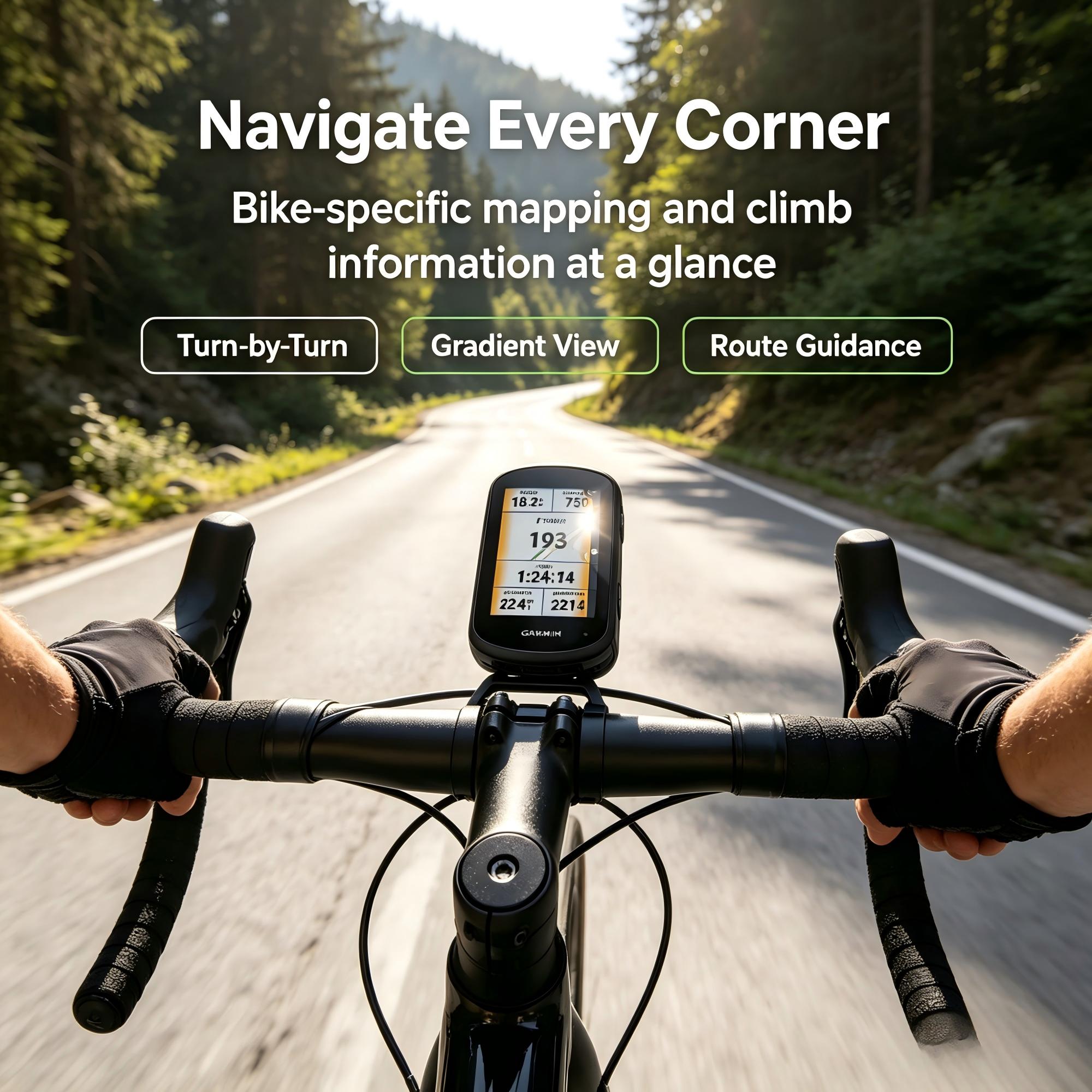 Bike Computer Gps Navigation Map - 가민 엣지 540 멀티 밴드 GNSS