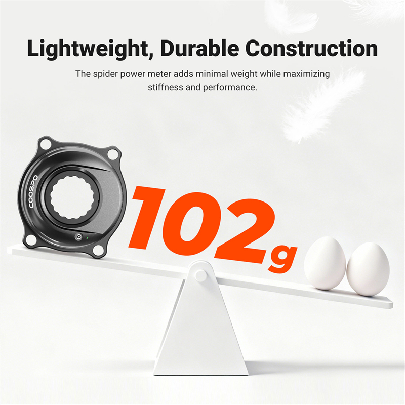 COOSPO 뉴 로드 바이크 S10 스파이더 파워 포  - Spider Power Meter 110 Bcd 리뷰 및 가격