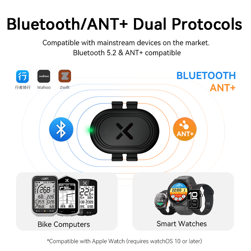 XOSS 케이던스 속도 자전거 센서 ANT + Igps - Cycling Cadence Sensor Bluetooth Ant 리뷰 및 가격