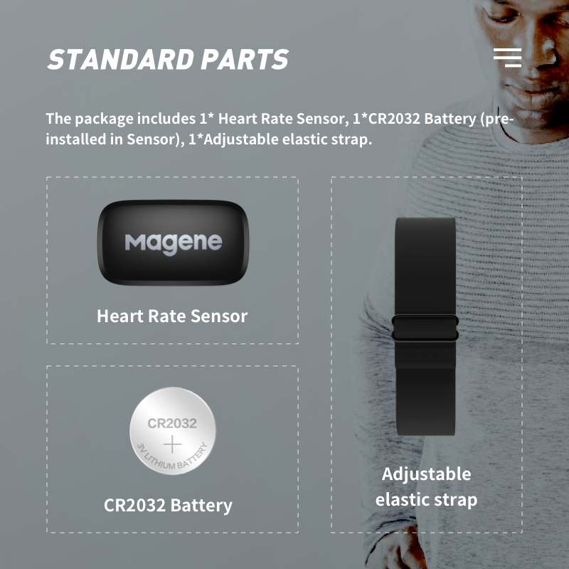 Magene H64 심박수 모니터 무버 가슴 스트랩이  - Heart Rate Monitor Chest Strap Ant+ 리뷰 및 가격