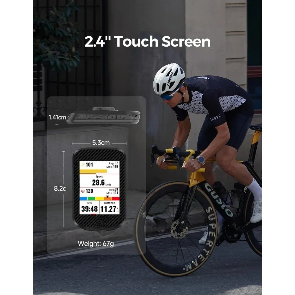 BSC300T 무선 자전거 컴퓨터 GPS, 터치스크린  - Bike Computer Gps Navigation Map 리뷰 및 가격