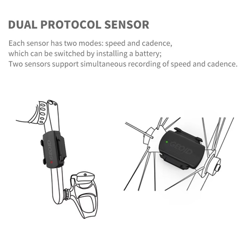 GEOID CS600 자전거 케이던스 속도 센서 사이클 - Cycling Cadence Sensor Bluetooth Ant 리뷰 및 가격