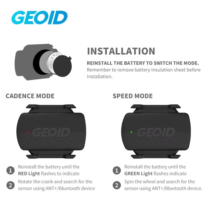 GEOID CS600 자전거 케이던스 속도 센서 사이클 - Cycling Cadence Sensor Bluetooth Ant 리뷰 및 가격