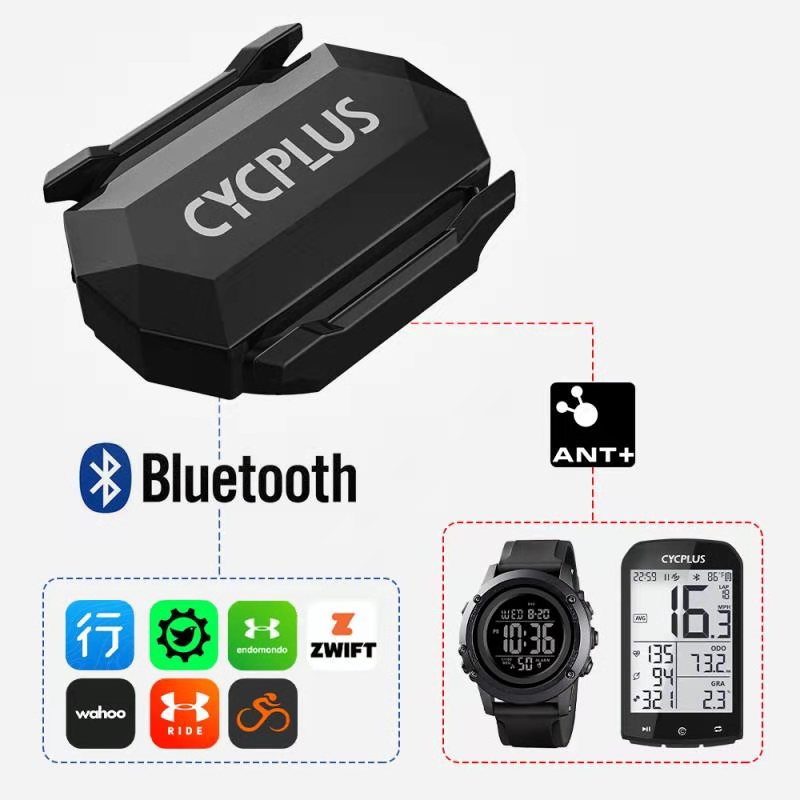 CYCPLUS 케이던스 속도 듀얼 센서 자전거 컴퓨터  - Cycling Cadence Sensor Bluetooth Ant 리뷰 및 가격