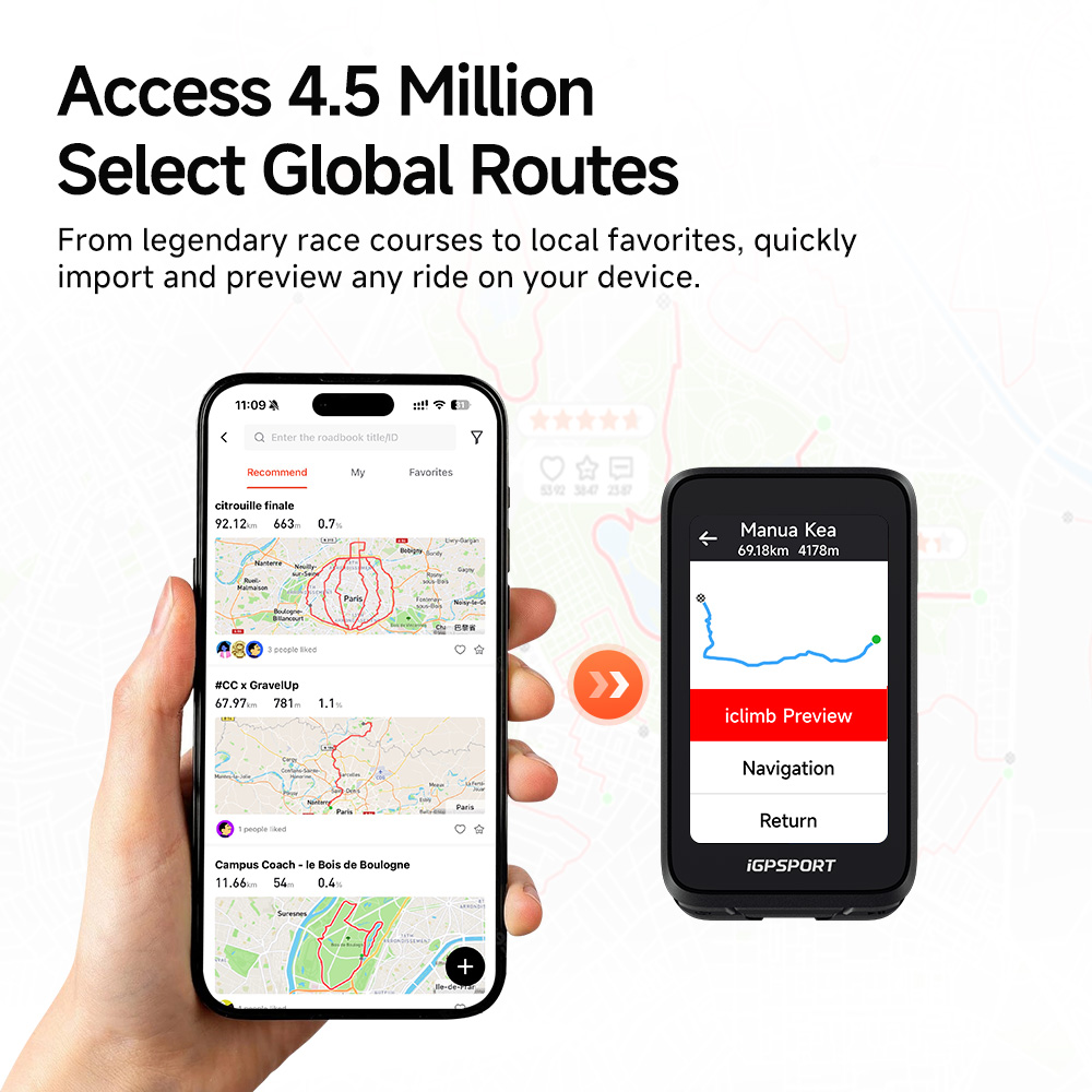 iGPSPORT BiNavi Air 터치스크린 GPS  - Bike Computer Gps Navigation Map 리뷰 및 가격