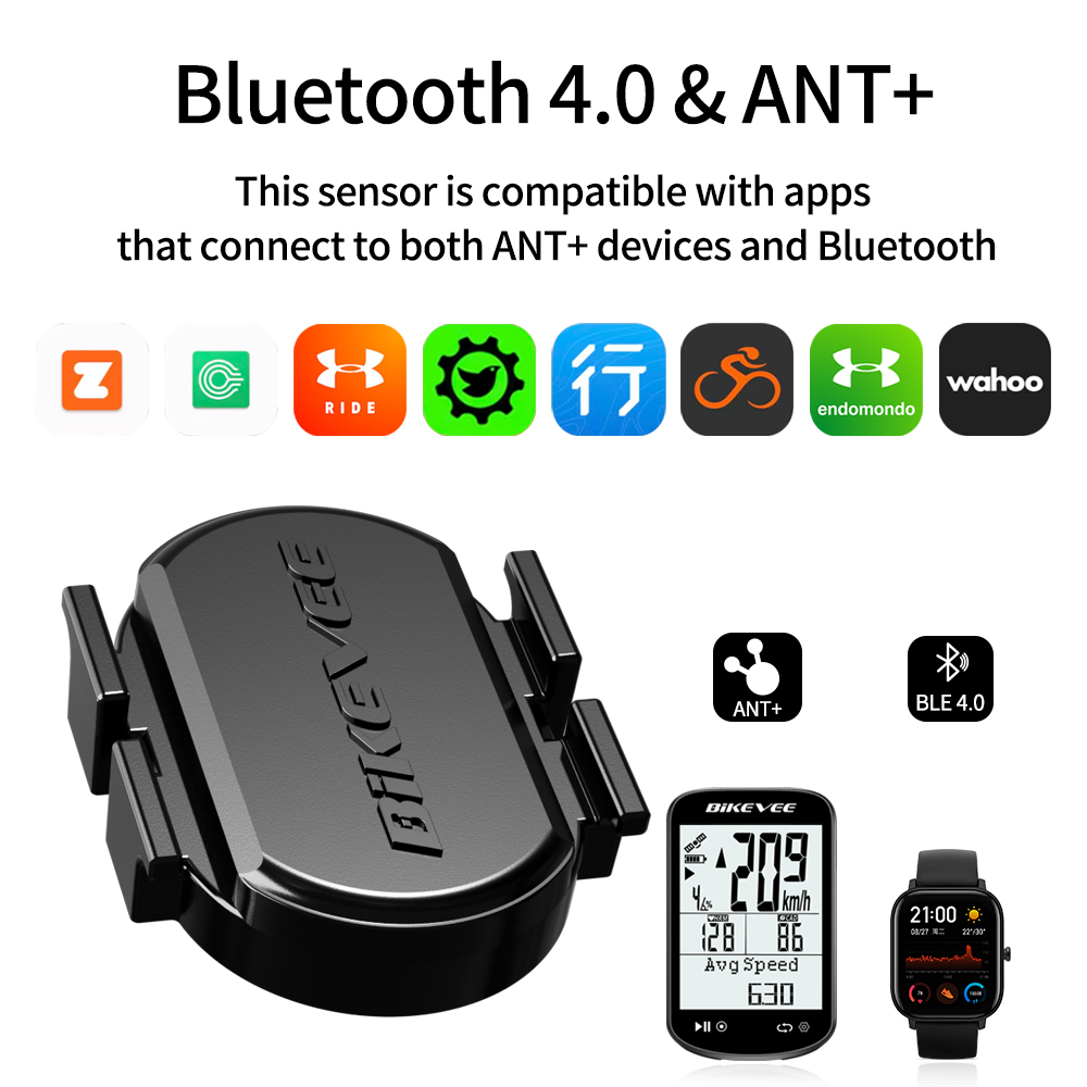 BIKEVEE 범용 무선 ANT+ 블루투스 케이던스 속 - Cycling Cadence Sensor Bluetooth Ant 리뷰 및 가격