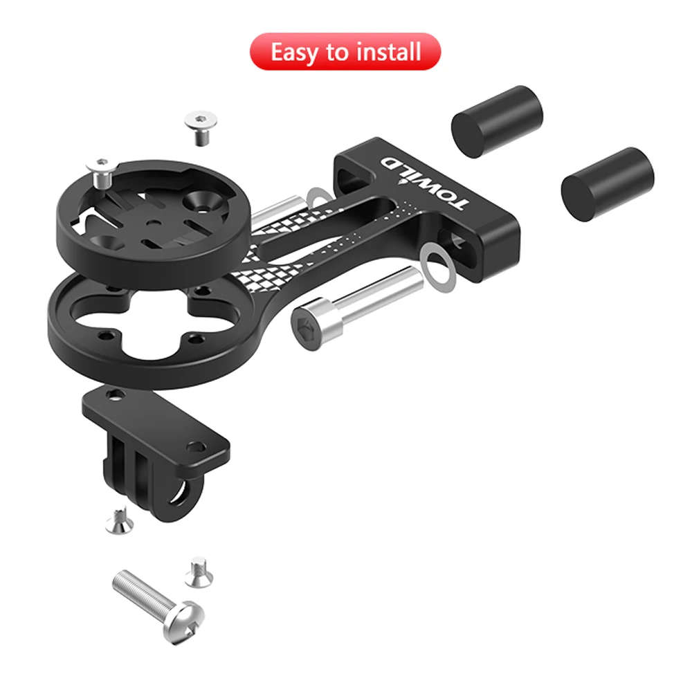 TOWILD AS80 알루미늄 사이클링 컴퓨터 마운트  - Out Front Bike Computer Mount Garmin 리뷰 및 가격