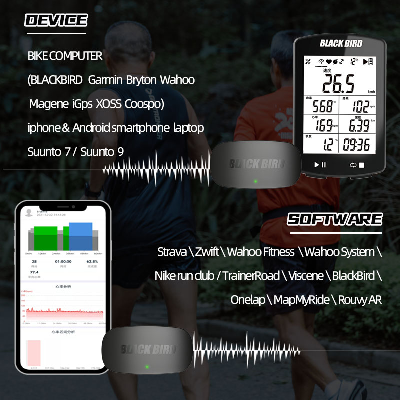 BlackBird HR1 심박수 센서 지원 ANT+ 블 - Heart Rate Monitor Chest Strap Ant+ 리뷰 및 가격