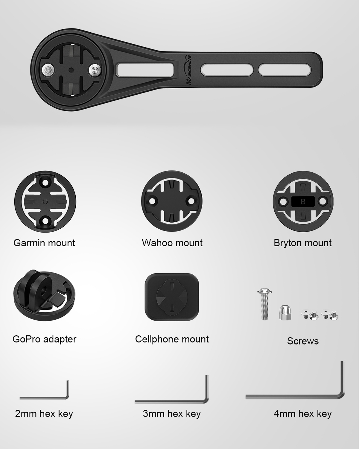 통합형 전면 자전거 마운트, 핸들바와 호환 가능, Ga - Out Front Bike Computer Mount Garmin 리뷰 및 가격