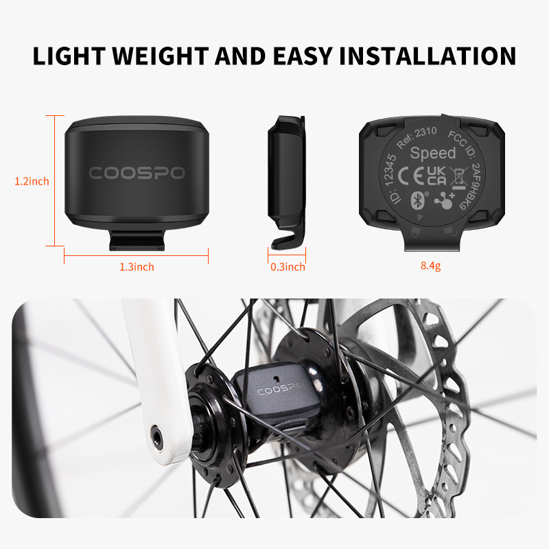 COOSPO 자전거 케이던스/속도 센서 듀얼 모드 블루 - Cycling Cadence Sensor Bluetooth Ant 리뷰 및 가격