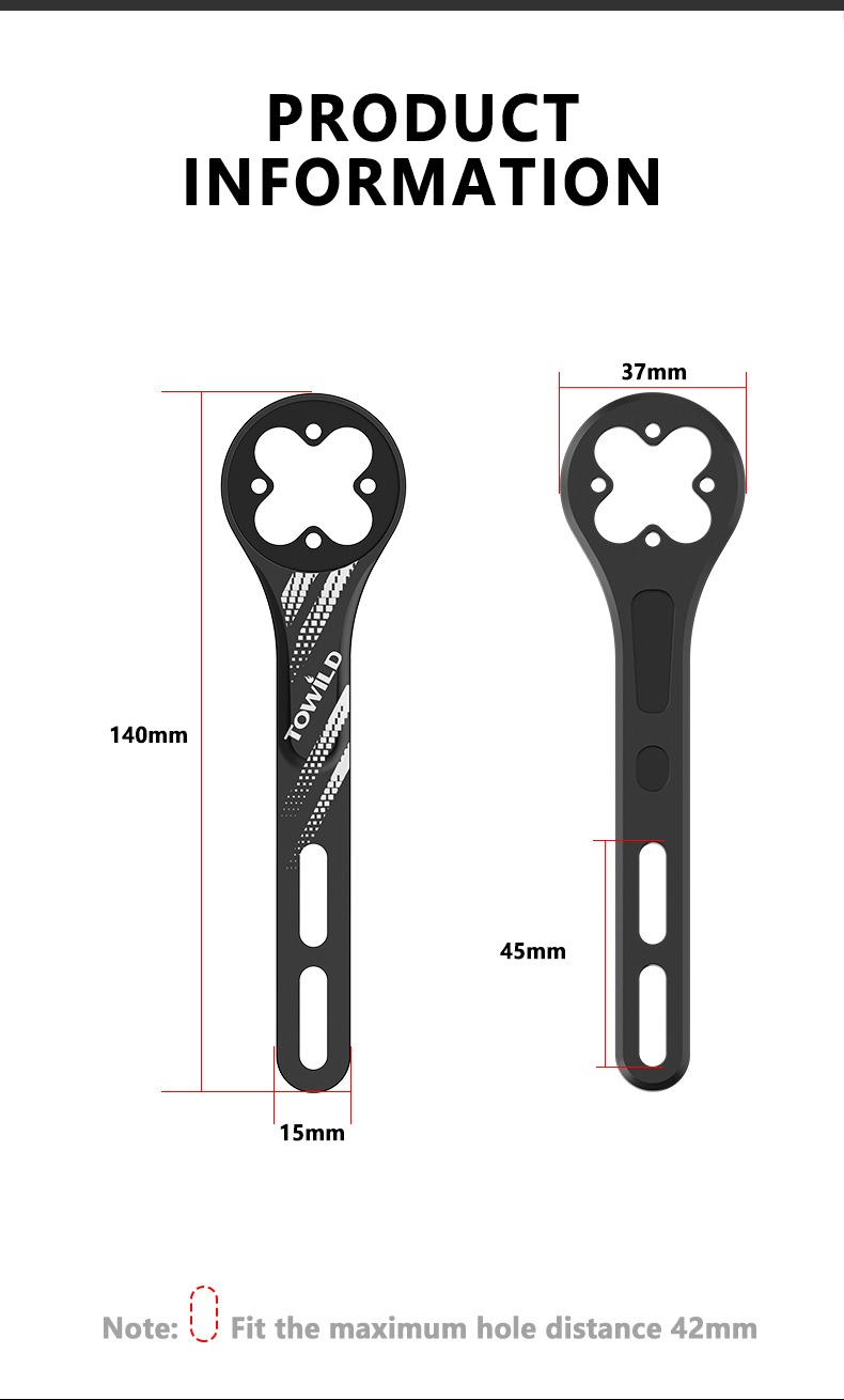 TOWILD 알루미늄 사이클링 컴퓨터 마운트 아웃 프론 - Out Front Bike Computer Mount Garmin 리뷰 및 가격