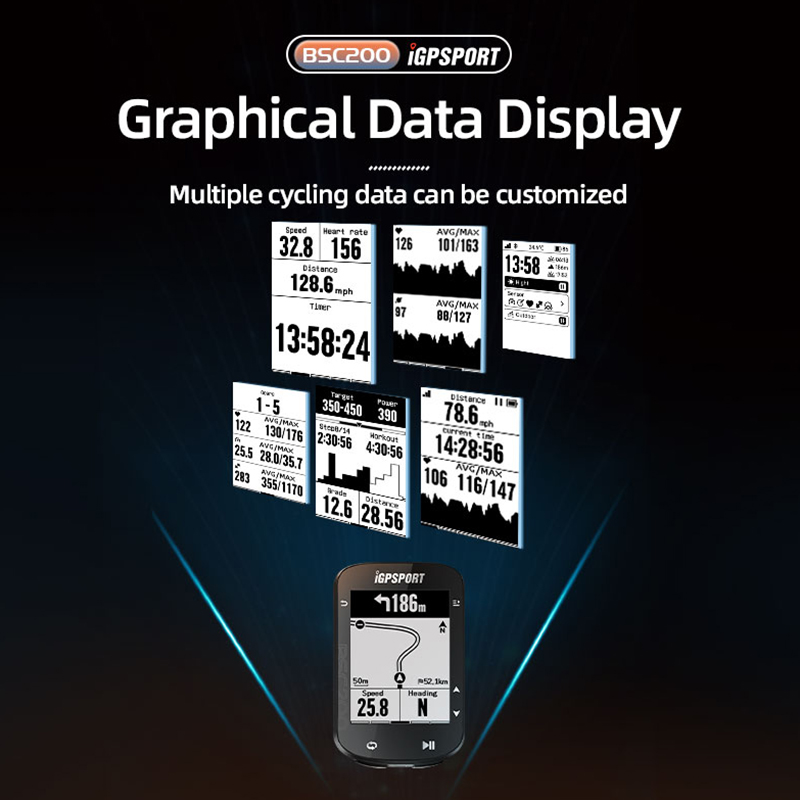 IGPSPORT BSC200 GPS 자전거 컴퓨터 사이 - Bike Computer Gps Navigation Map 리뷰 및 가격