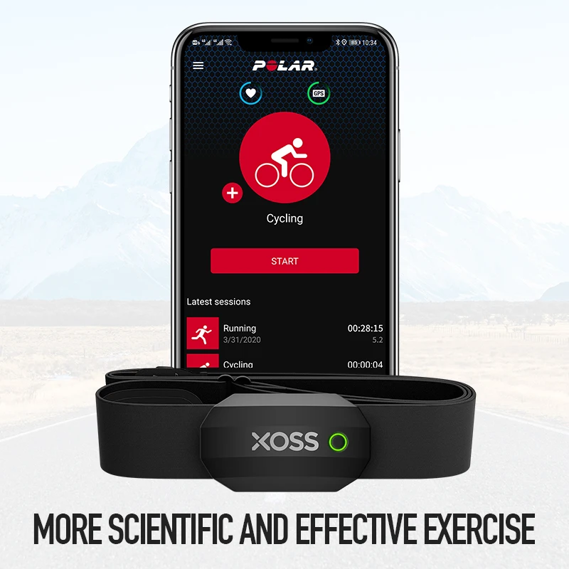 XOSS X2 자전거 심박수 가슴 스트랩 센서 모니터  - Heart Rate Monitor Chest Strap Ant+ 리뷰 및 가격