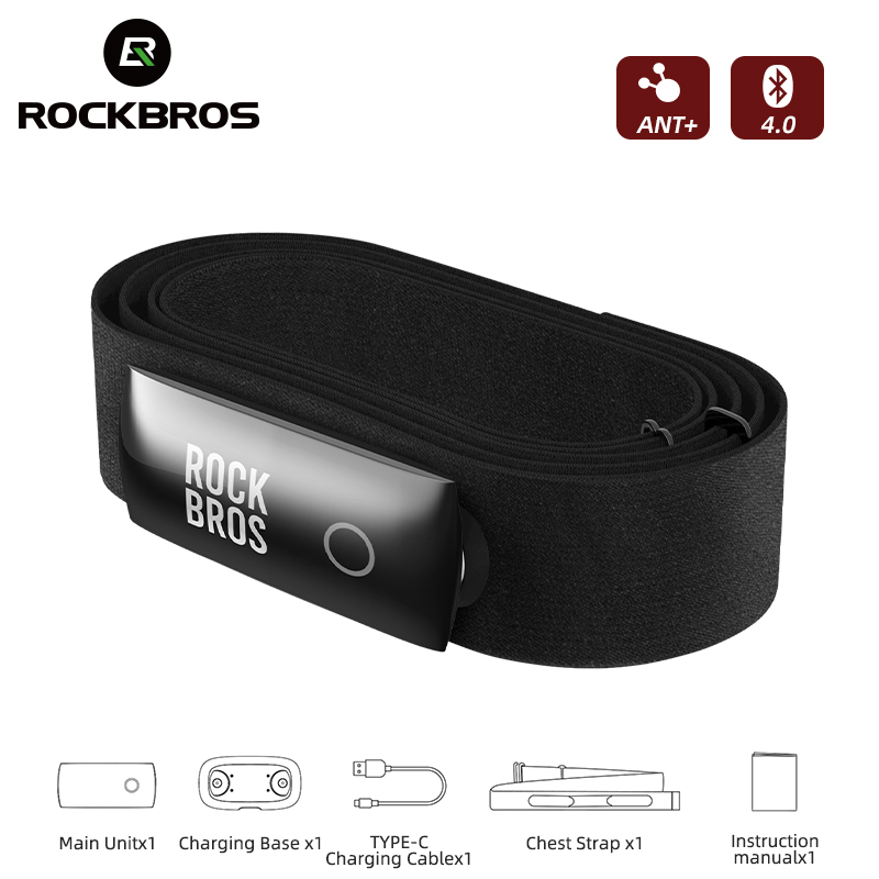 ROCKBROS H828 심박수 센서 블루투스 ANT  - Heart Rate Monitor Chest Strap Ant+ 리뷰 및 가격