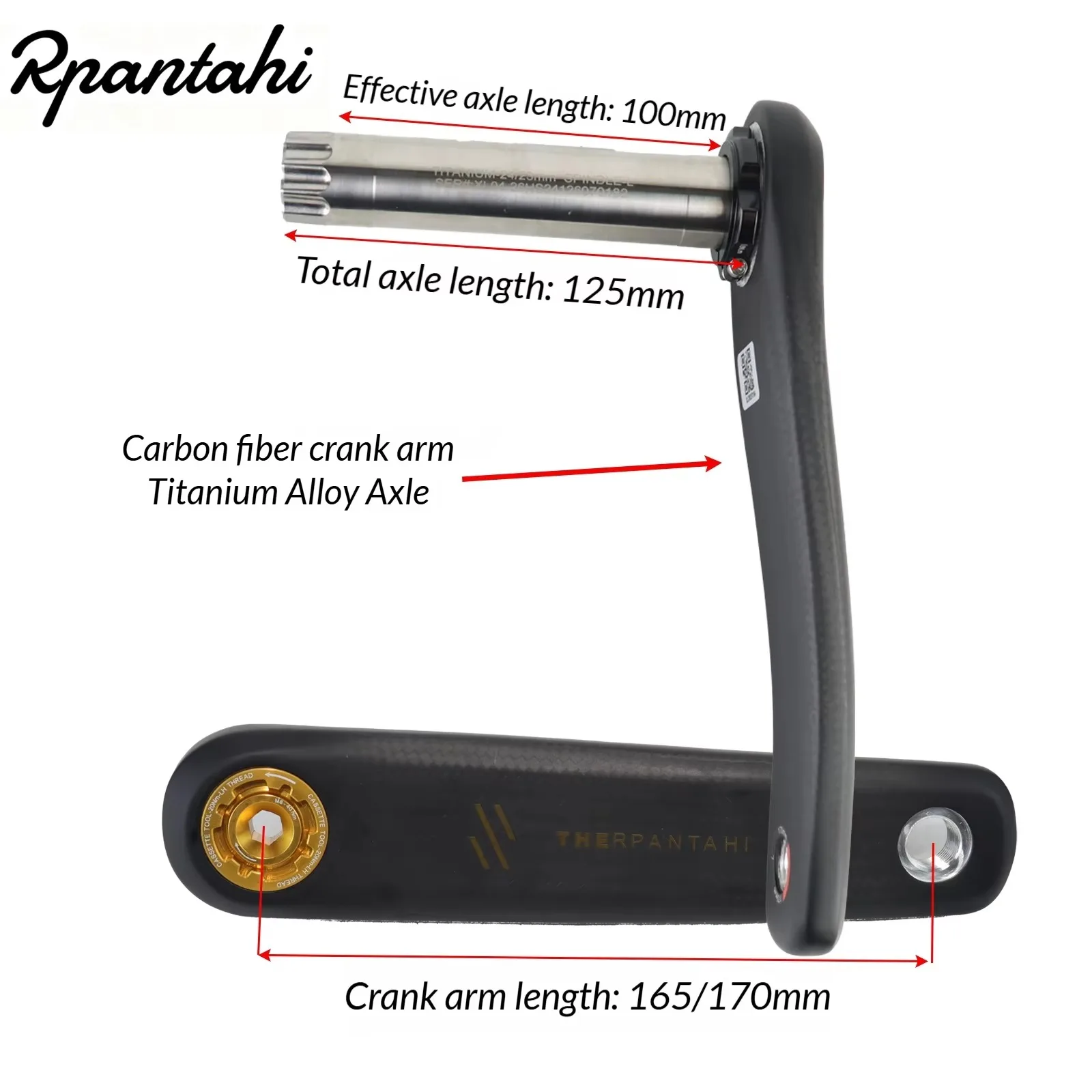 풀 카본 MTB 크랭크, 24mm 티타늄 스핀들, 16 - Left Crank Arm Power Meter 리뷰 및 가격