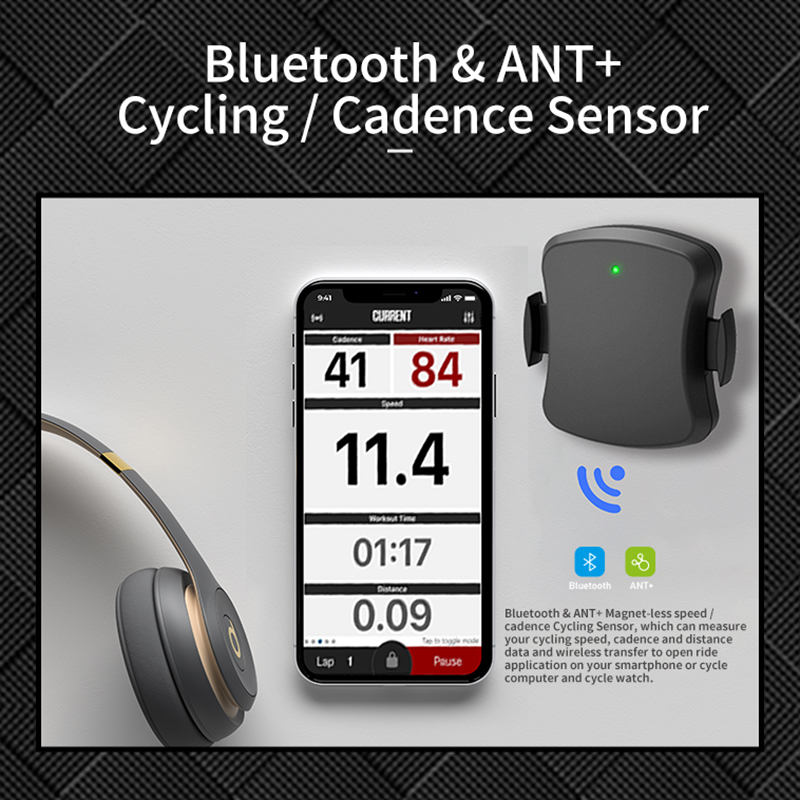 무선 자전거 케이던스 센서, 블루투스 ANT + 사이클 - Cycling Cadence Sensor Bluetooth Ant 리뷰 및 가격